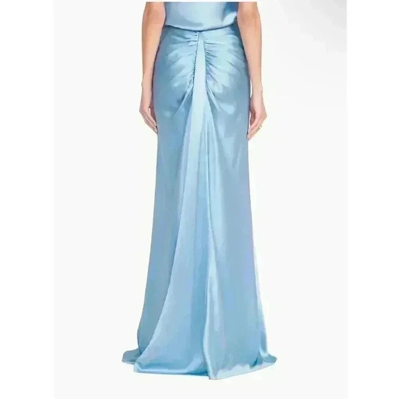 New NWT STAUD Voyager Satin Fishtail Maxi Sz 4 Retails $475 - Picture 2 of 10
